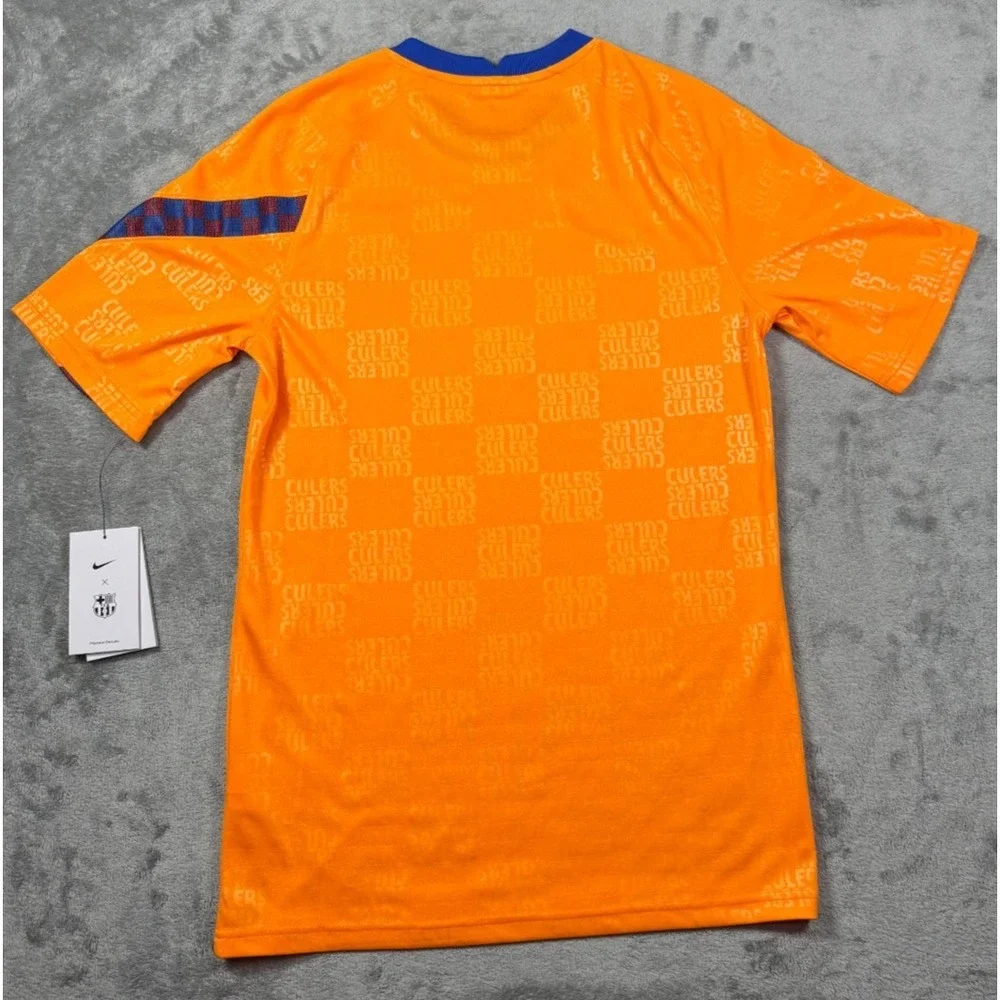 Nike FC Barcelona 2021 Pre-Match Warmup Jersey Mens Size S DH7688-837